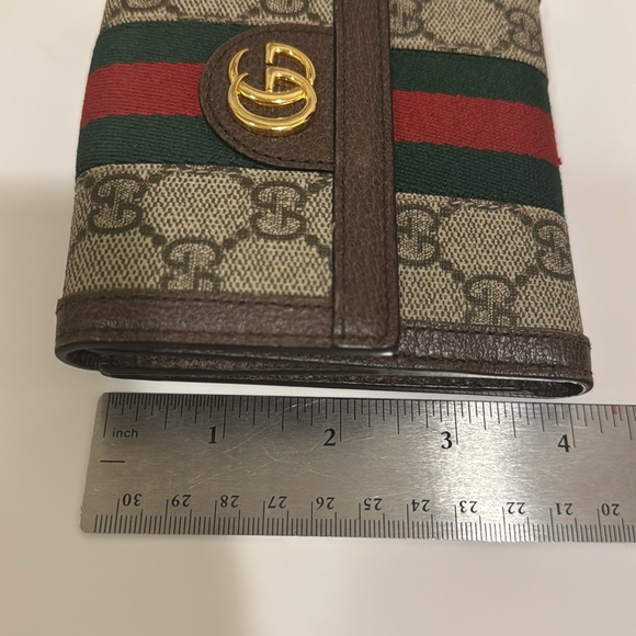 Gucci Ophidia French Flap Wallet - Picture 14 of 16